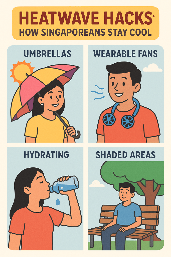 Heatwave Hacks How Singaporeans Stay Cool