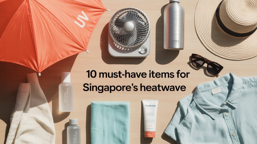 10 Must-Have Items for Singapore’s Heatwave