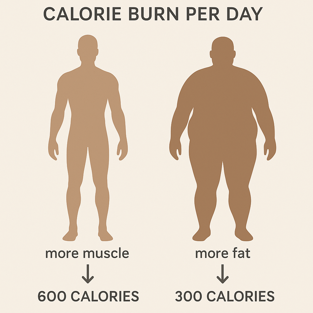 Muscle vs Fat Calorie Burn