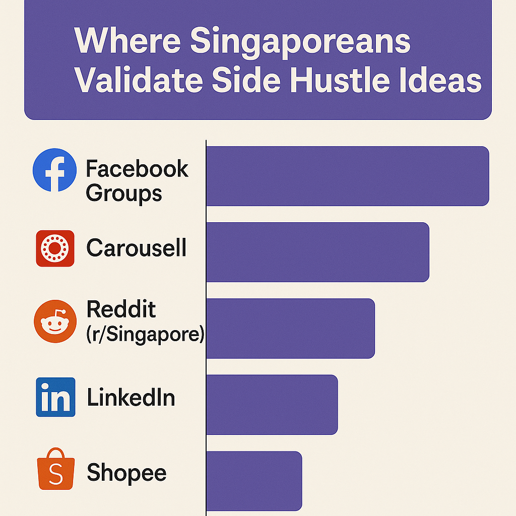 Where Singaporeans Validate Side Hustle Ideas
